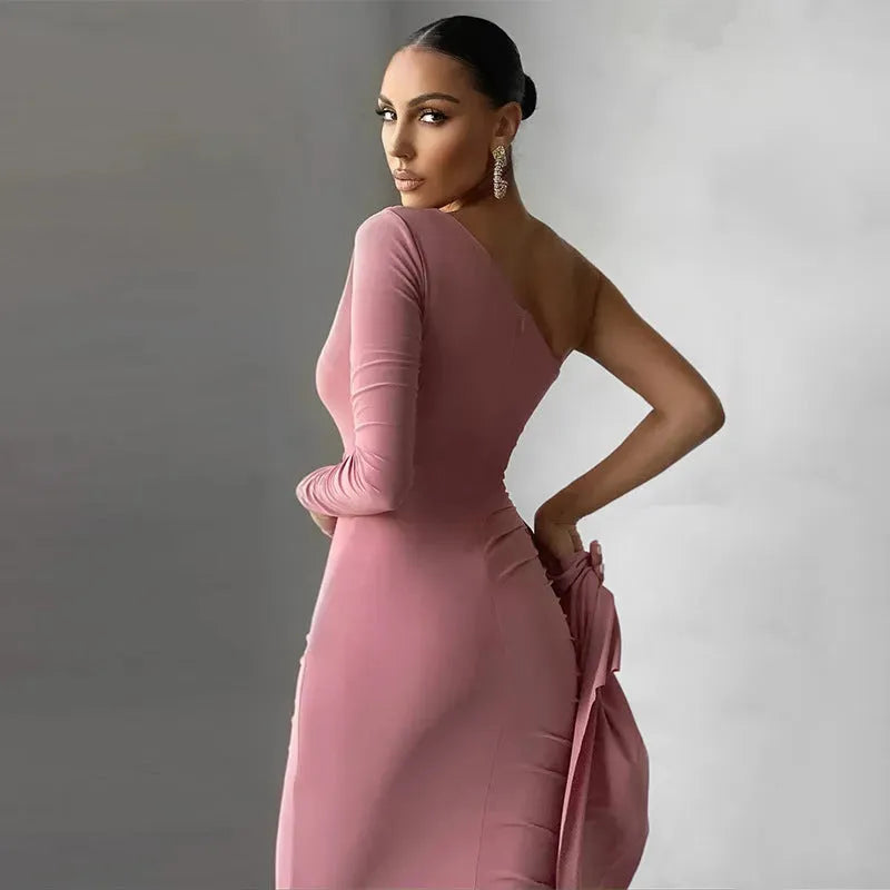 Fashion Design,Pleated Skirt, Long-Sleeved Dress - Bellarte Enchanté Fashion Design,Pleated Skirt, Long-Sleeved Dress